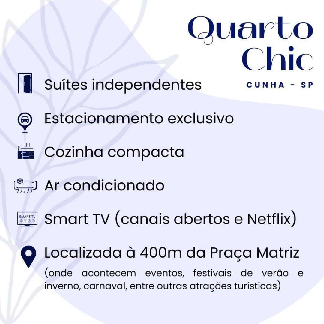 Hospedagem Quarto Chic centro Cunha Exterior foto